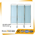 OEM Stainless steel 3 folding cheap ward medical screen